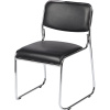 Стул BN_TQ_Стул Echair-802 VP к/з черный,без подл., хром