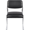 Стул BN_TQ_Стул Echair-802 VP к/з черный,без подл., хром