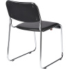 Стул BN_TQ_Стул Echair-802 VP к/з черный,без подл., хром