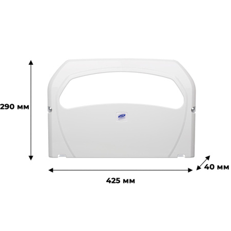 Диспенсер для покрытий на унитаз Luscan Professional белый