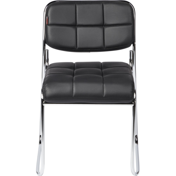 Стул BN_TQ_Стул Echair-803 VP к/з черный,без подл., хром
