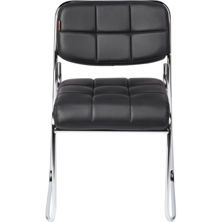 Стул BN_TQ_Стул Echair-803 VP к/з черный,без подл., хром