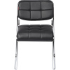 Стул BN_TQ_Стул Echair-803 VP к/з черный,без подл., хром