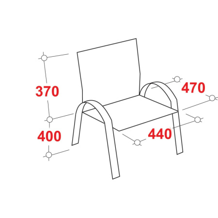 Стул BN_TQ_Стул Echair-803 VP к/з черный,без подл., хром