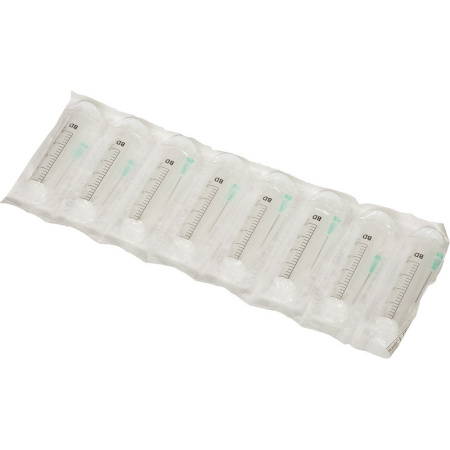 Шприц 2-комп. однораз. 20мл LS 21G(0,8х40) прил. 80шт/уп BD