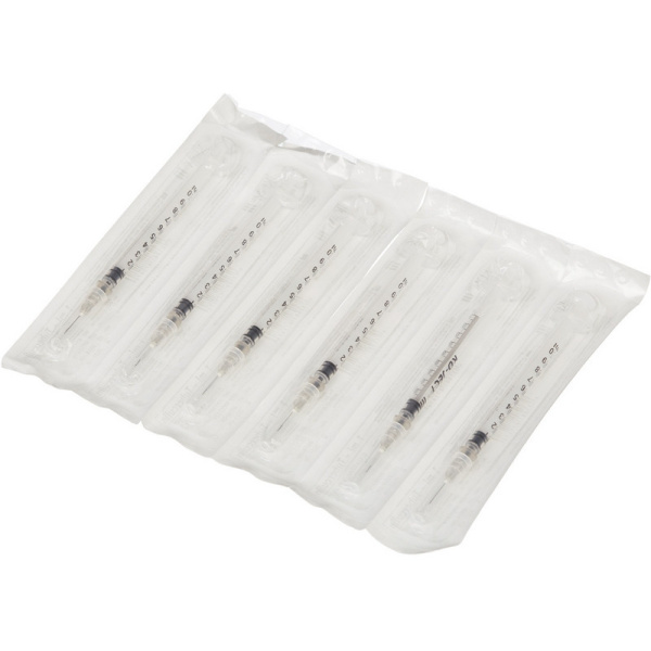 Шприц туберкулиновый 1мл LS 27G(0,4х12) над. 100шт/уп KDМ