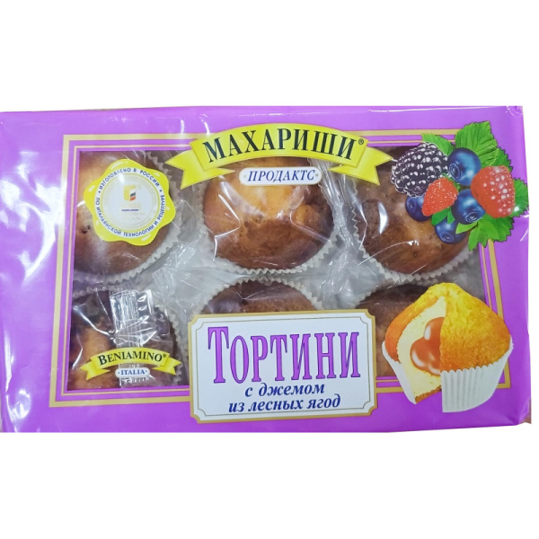 Кекс Махариши Лесная ягода, 200г