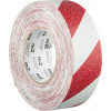 Лента противоскользящая 50мм х 18,3м красно-белая