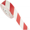 Лента противоскользящая 50мм х 18,3м красно-белая
