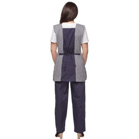 Костюм для горничных и уборщиц у08-СБР синий (р.44-46)р.158-164