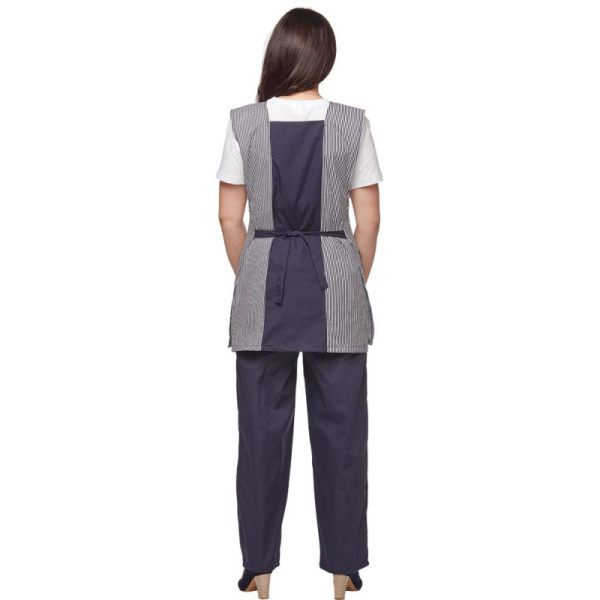 Костюм для горничных и уборщиц у08-СБР синий (р.56-58)р.158-164