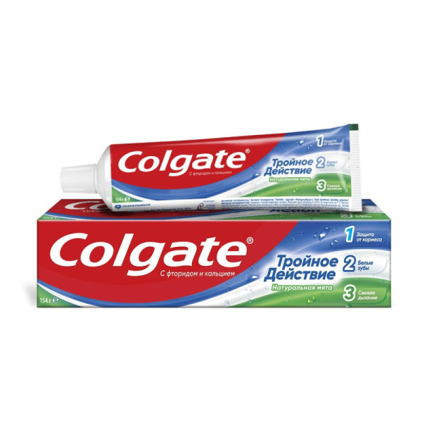Зубная паста COLGATE Тройное Действие 100мл
