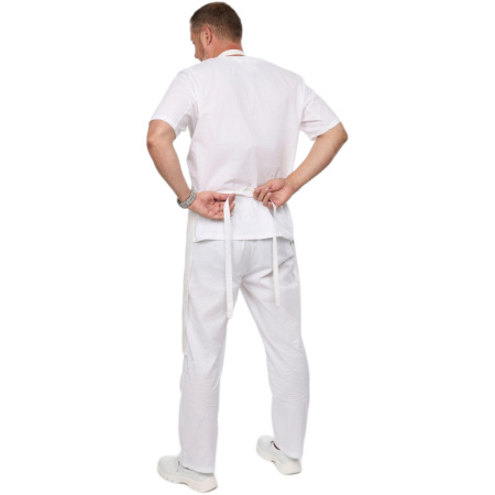 Фартук поварской универсальный белый