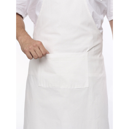 Фартук поварской универсальный белый