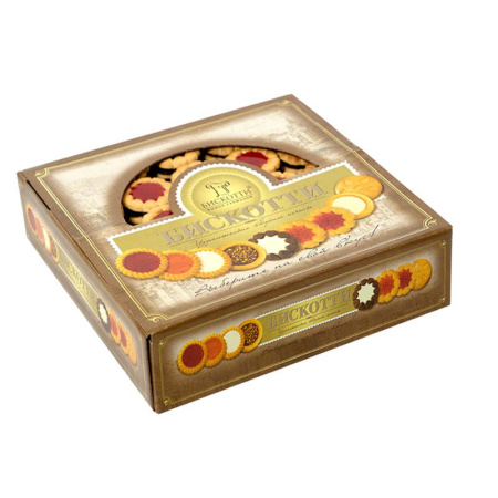 Печенье Бискотти  КОСТА БРАВО  вишнев. мармелад 2кг