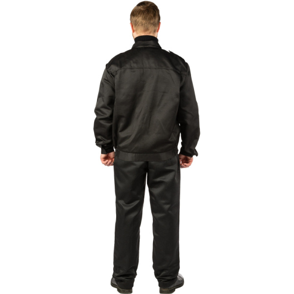 Костюм охранника К-м  Альфа  черн.(р.44-46)/170-176