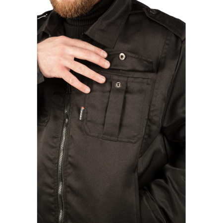 Костюм охранника К-м  Альфа  черн.(р.60-62)/182-188