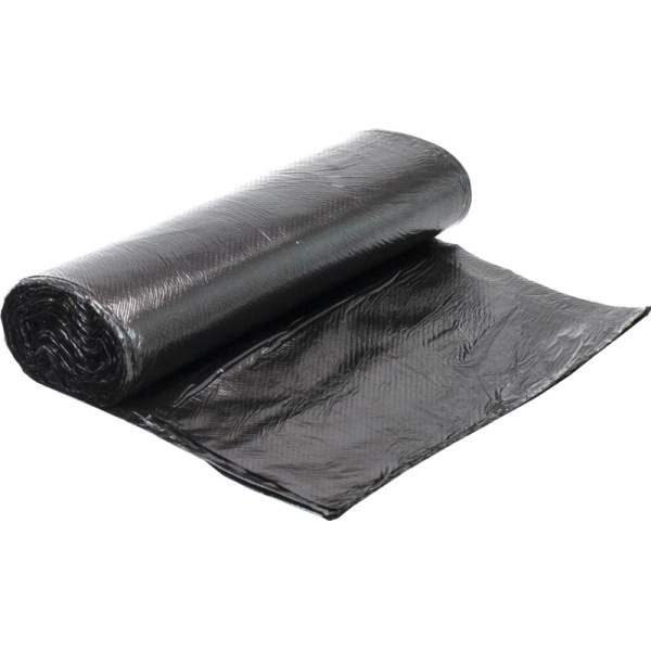 Мешки для мусора ПНД 35л 48х58см 7мкм черные 25шт/рул Grifon