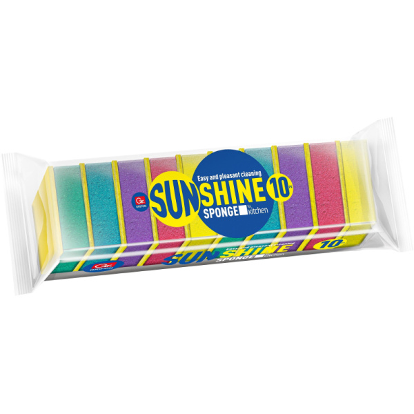 Губки для мытья посуды GRIFON из поролона , 10 шт/уп
