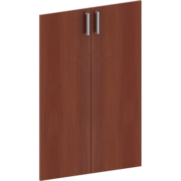 Дверь САТУРН-Д средние ДСП (800,014) яблоня (1972) (2шт/уп)