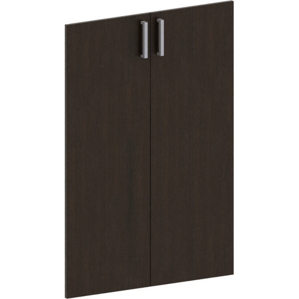 Дверь САТУРН-Д средние ДСП (800,014) венге (854) (2шт/уп)