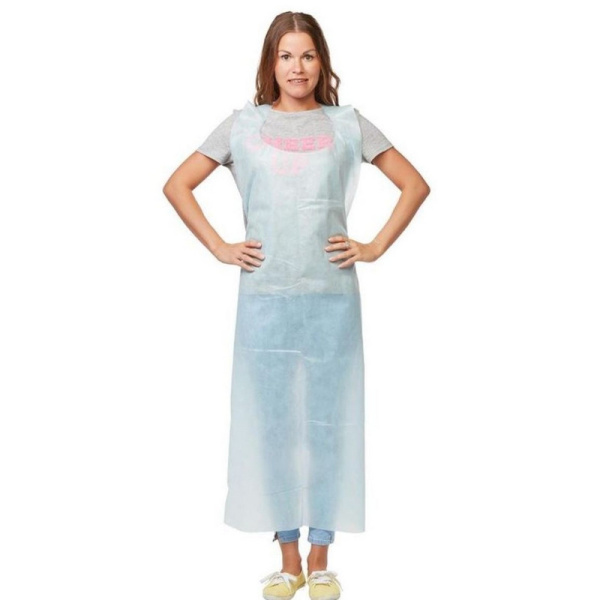 Фартук н/с, Tutami span L ламинир.110см пл.40 10шт/уп.  Гекса