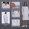 Халат для медицинского персонала жен. м04-ХЛ цв.бел. (р.64-66) 158-164