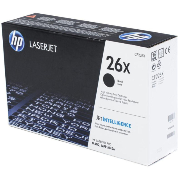Картридж лазерный HP 26X CF226X чер. пов.емк. для LJ M402/M426