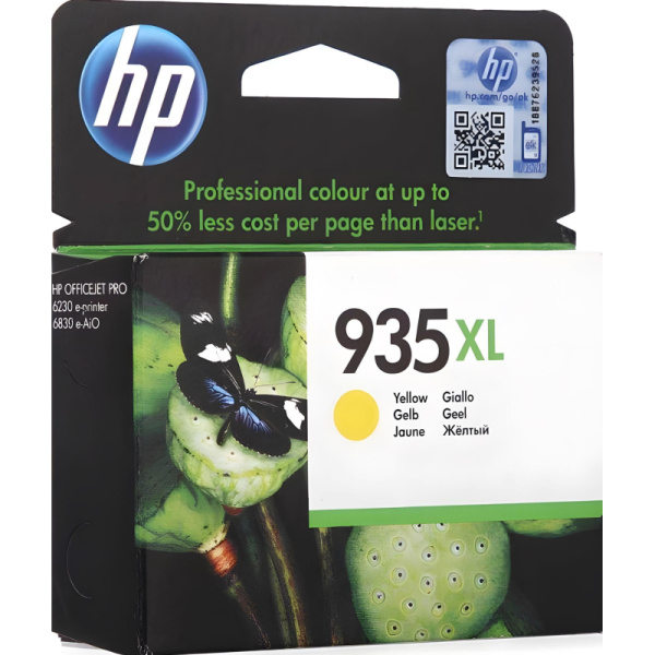 Картридж струйный HP C2P26AE 935XL жел. для OJ Pro 6230/6830