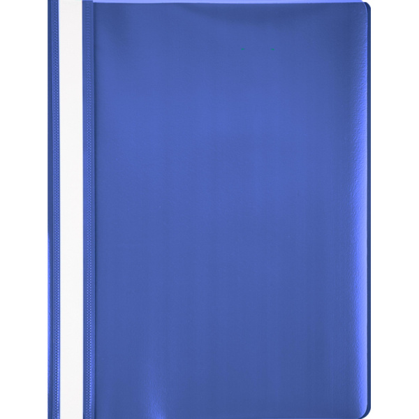 Скоросшиватель пластиковый A4 Attache синий 10шт/уп Россия