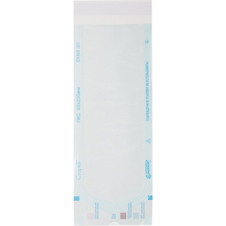 Пакет для стерилизации комбинир. 90 х 230 мм самокл. 100 шт/уп СтериТ