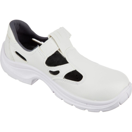 Полуботинки с перфорацией Brener 06102 белые (р.40)