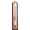 Термометр комнатный 3,9х18,8см., светлое дерево (466106)