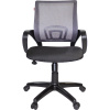 Кресло VT_EChair-304 TC Net ткань черн/сетка серая, пластик