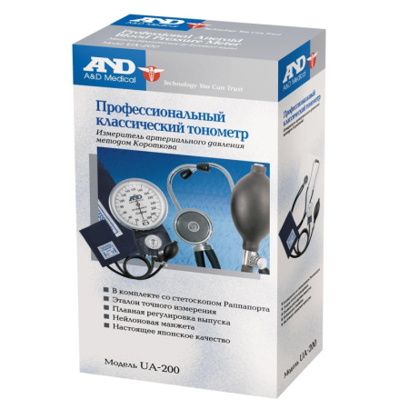 Тонометр механический AND UA-200 со стетоскопом