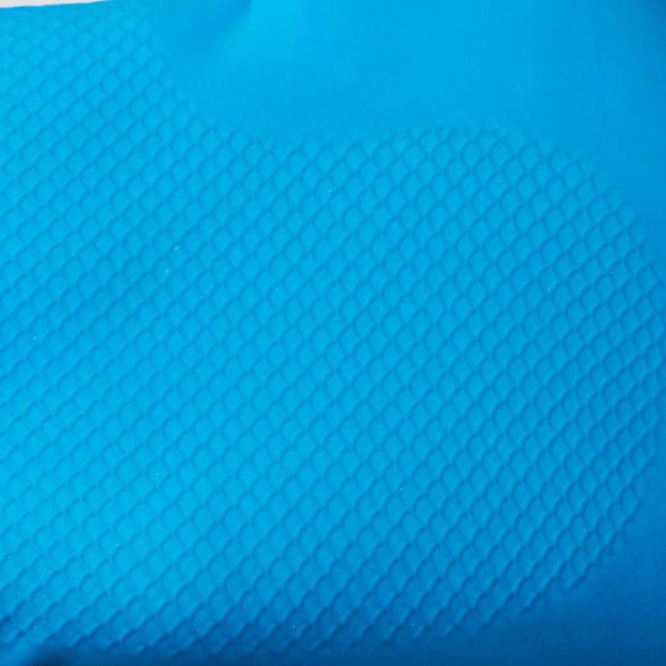 Перчатки резиновые Vileda Profes латекс хлопков.напылен синий рM 100753,ПС