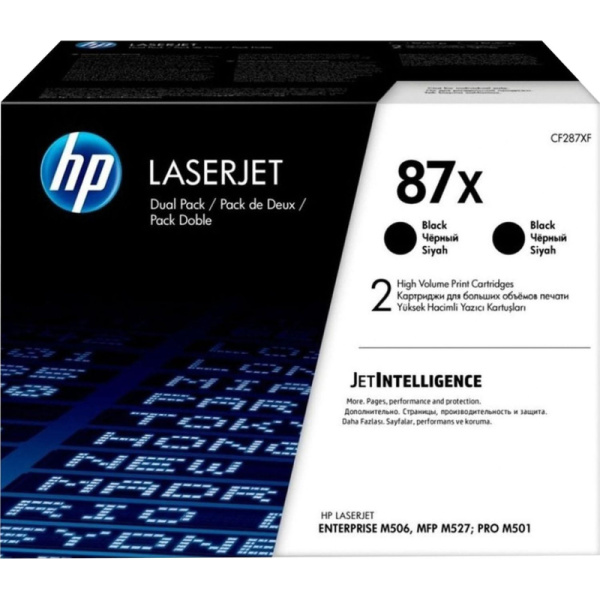 Картридж лазерный HP 87X CF287X чер. пов.емк. для LJ M506/M527