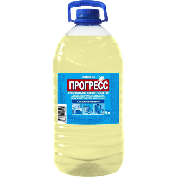 Универсальное чистящее средство ПРОГРЕСС 5л ПЭТ Бутылка
