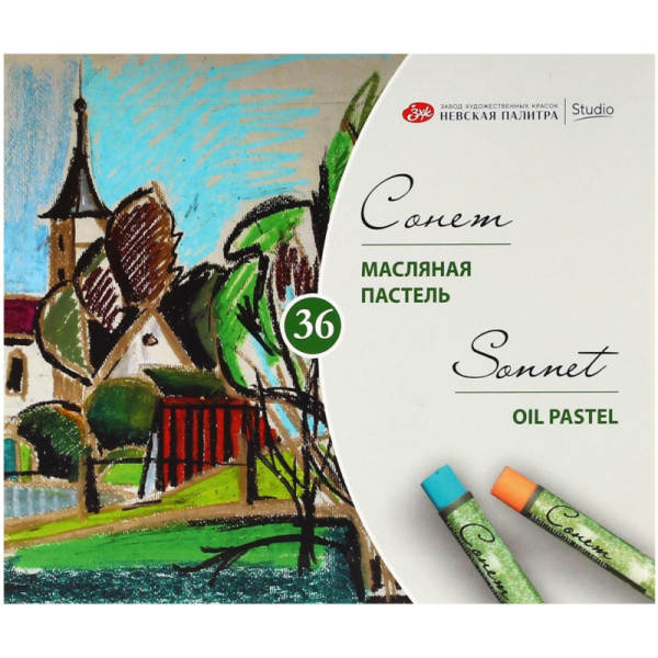 Пастель масляная Сонет 36цв 7041157