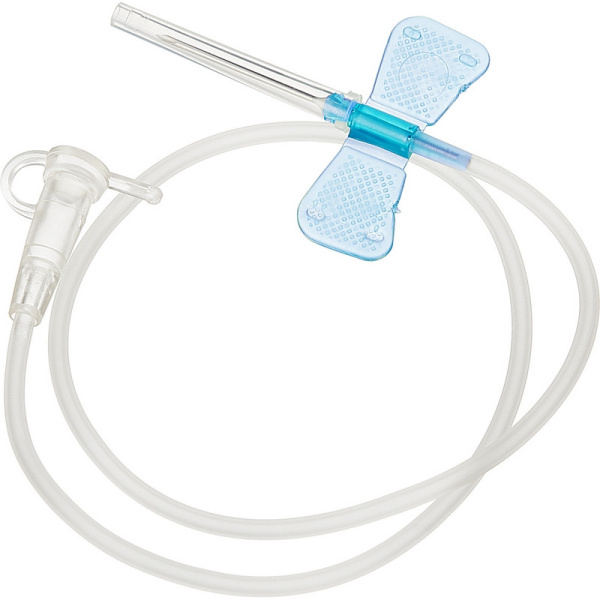 Игла-бабочка Устройство для вливания в малые вены 23G 0,6х19мм SFM100шт/уп