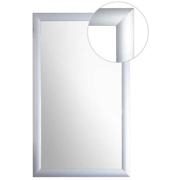 Зеркало KD_ настенное Attache 1801 СЕ-1 (644х436) серебро