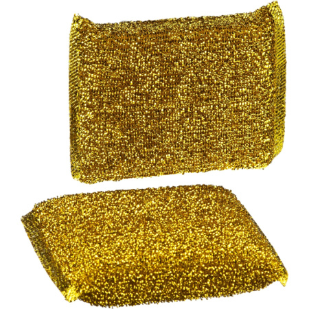 Губки для посуды Luscan в оплетке 115x78x25 мм 2 шт/уп