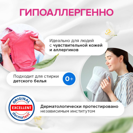 Гель для стирки Synergetic 1л