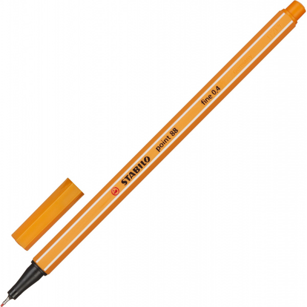 Линер STABILO Point 88/54 оранжевый Германия