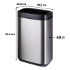 Контейнер для мусора Tork 50л металл 460011