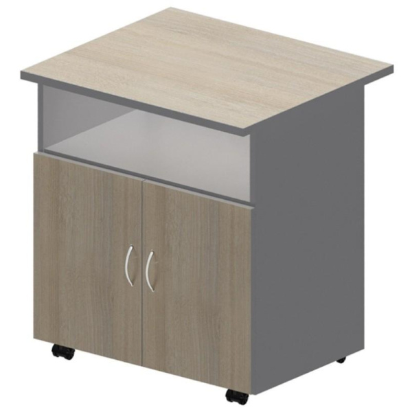 Тумба Easy St д/оргт. 906560 св.дуб/сер.(440)