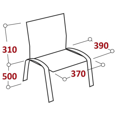 Стул UP_Аскона каркас хром, к/з черный Z11