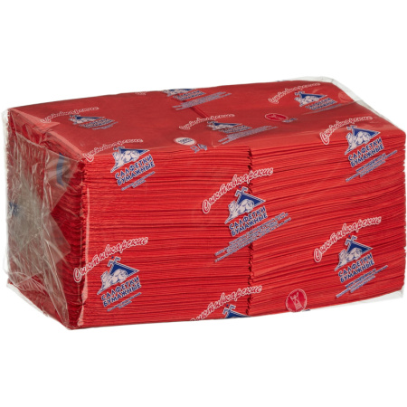 Салфетки бумажные 2 сл. 24х24 красные 250 шт./уп