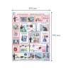 Плакат информационный пожарная безопасность, комплект из 3-х листов