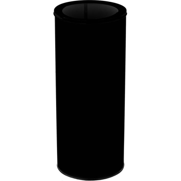 Урна 250 стальная черная 30л 25х60.2см